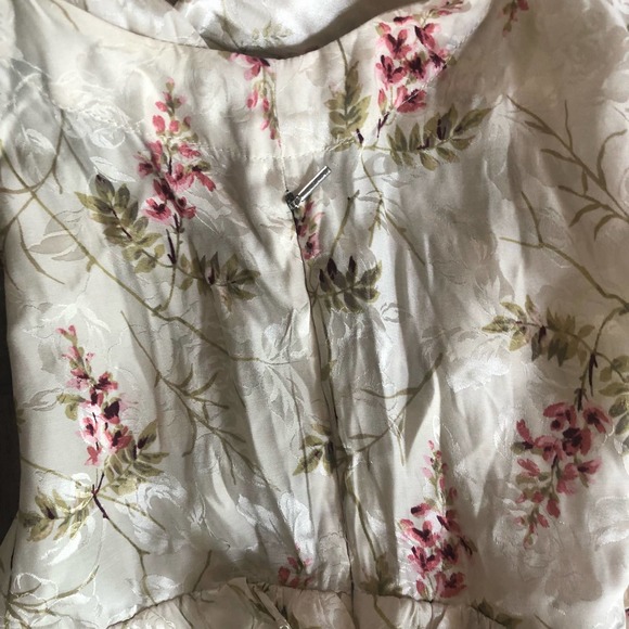 REBECCA TAYLOR Ivie Sleeveless Ruffle Button-Front Dress - Picture 4 of 5